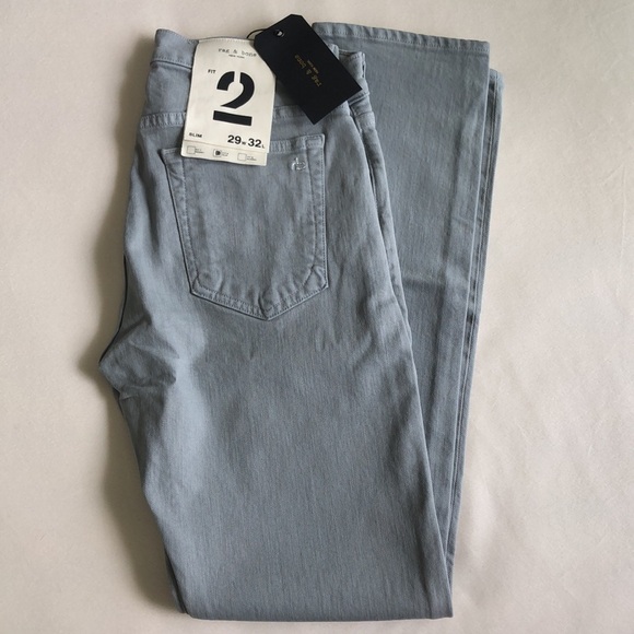 NWT Rag & Bone Fit 2 Authentic Stretch Jean - Picture 6 of 10